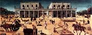 Piero di Cosimo The Building of a Palace France oil painting artist